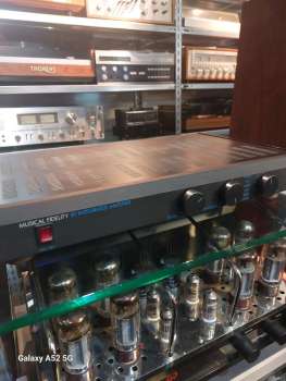 Preview: musical fidelity B 1 Reference Voll-Verstärker mit Phono MM+MC High End Klang !